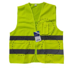 형광 면 안전조끼