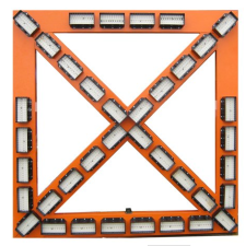 1500mm *1500mm 사각 양방향 싸인보드