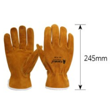 취부 가죽 장갑